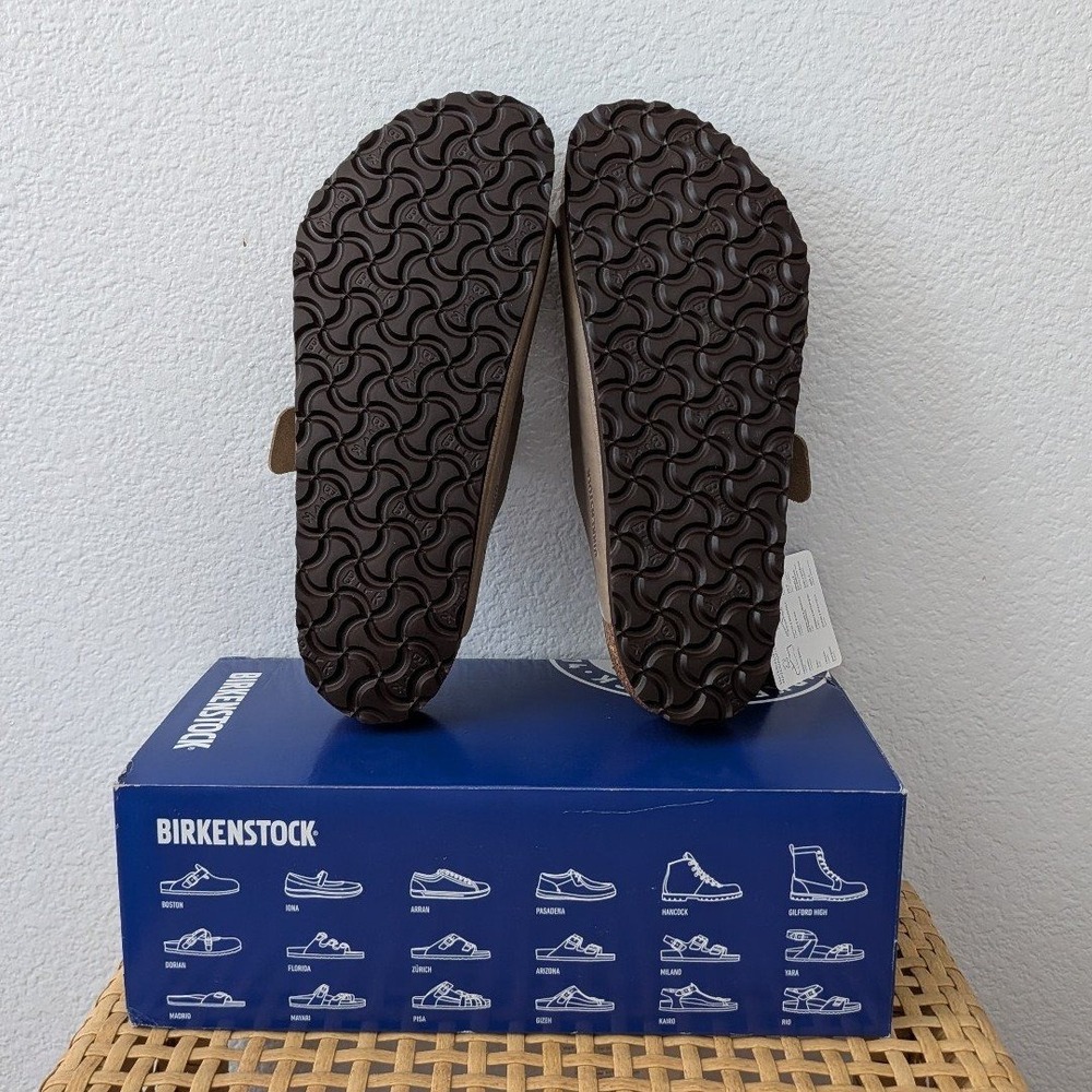 New Birkenstock Arizona Sandals Tabacco Brown Size W10 M8 Unisex - Picture 2 of 7